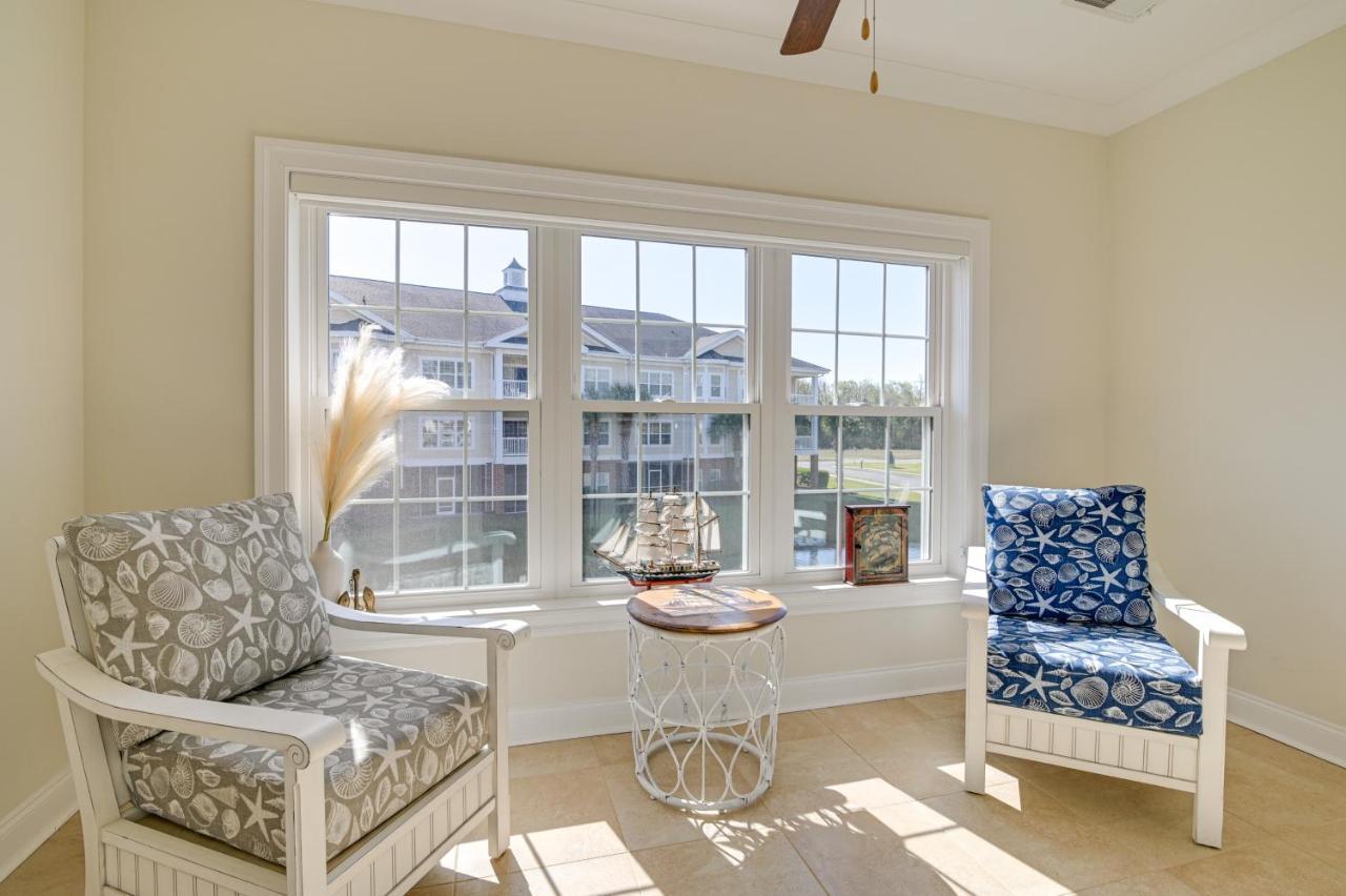 Murrells Inlet Golf Resort Condo 1 Mile To Beach! เมอร์เทิลบีช ภายนอก รูปภาพ